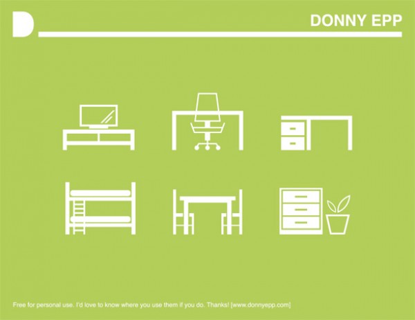 table vector address WeLoveSoLo 6 Furniture Vector Elemental  Icons