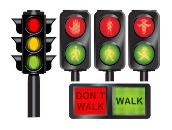 web walk vector unique ui traffic light stylish signs signal red quality pedestrian original new light intersection interface illustrator icons high quality hi-res HD green graphic fresh free download free elements download don't walk detailed design creative amber 