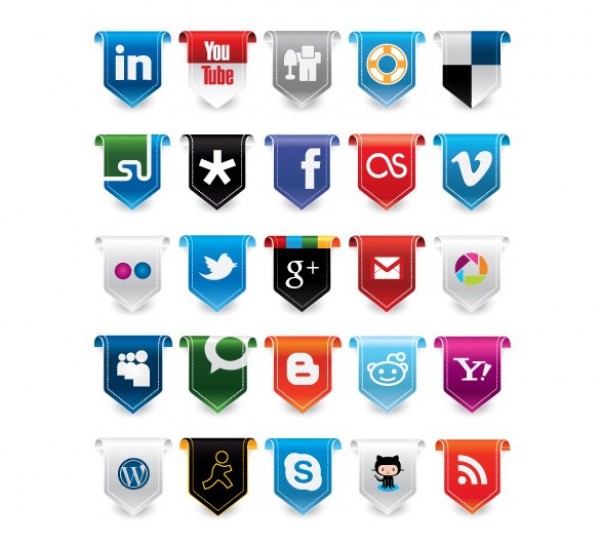 web vector unique ui elements tab stylish social media icons social set ribbon quality pack original new networking interface illustrator icons high quality hi-res HD graphic fresh free download free flag elements download detailed design creative buttons bookmarking 