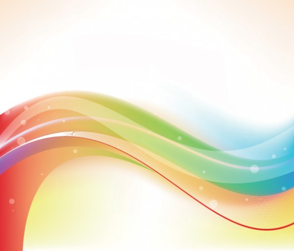 Abstract Spring Wave Vector Background - WeLoveSoLo