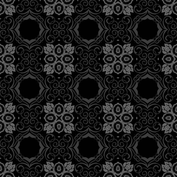 web vintage vector unique stylish seamless repeatable quality pattern original illustrator high quality grey gray graphic fresh free download free floral download design creative black background 