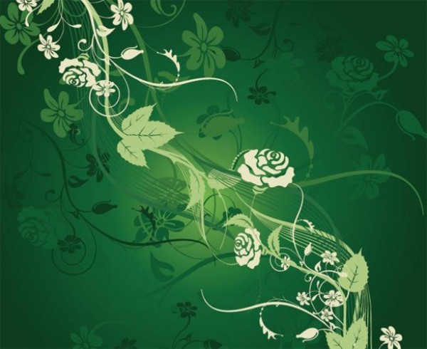 web vector unique stylish roses quality original illustrator high quality green graphic fresh free download free flowers floral emerald green download design dark creative background 
