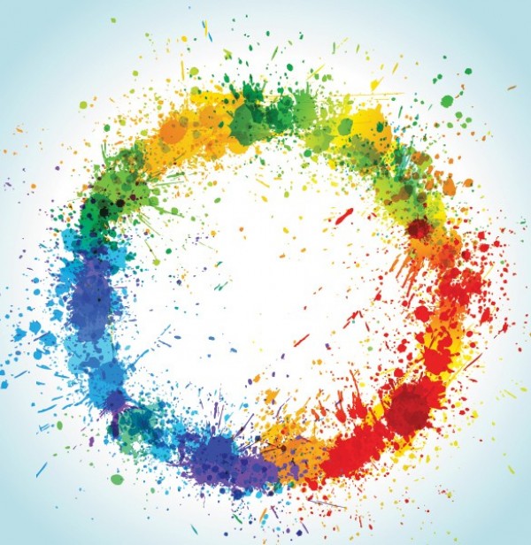web vector unique ui elements stylish splattered splatter splash quality paint original new interface illustrator high quality hi-res HD graphic fresh free download free EPS elements download detailed design creative colorful circular circle background 