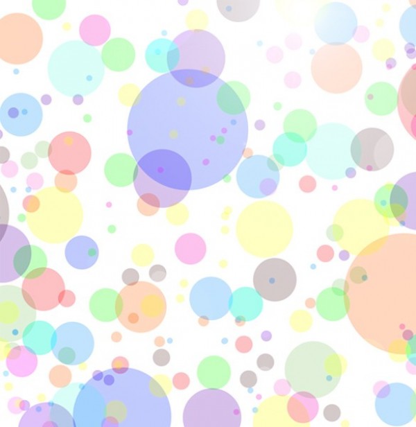 Softly Colored Circles Abstract Background PSD - WeLoveSoLo