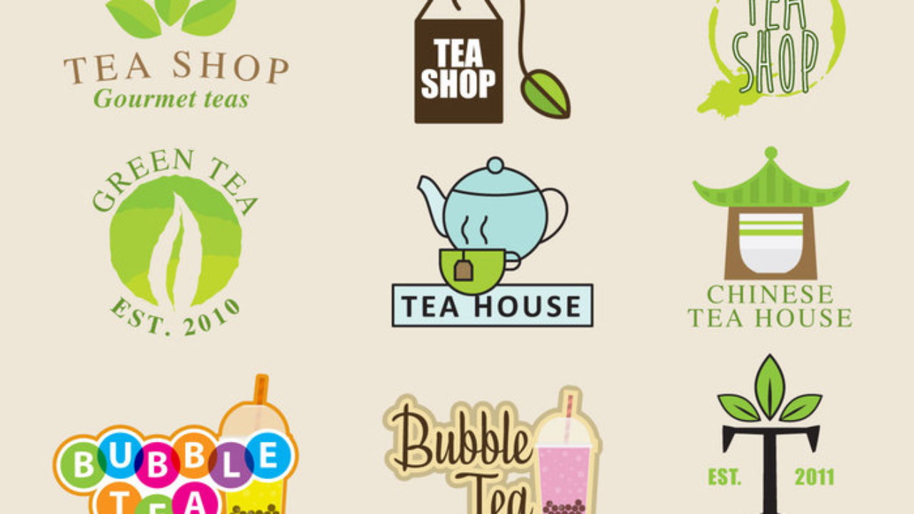 Logo we designed for a milk tea shop : r/logodesign