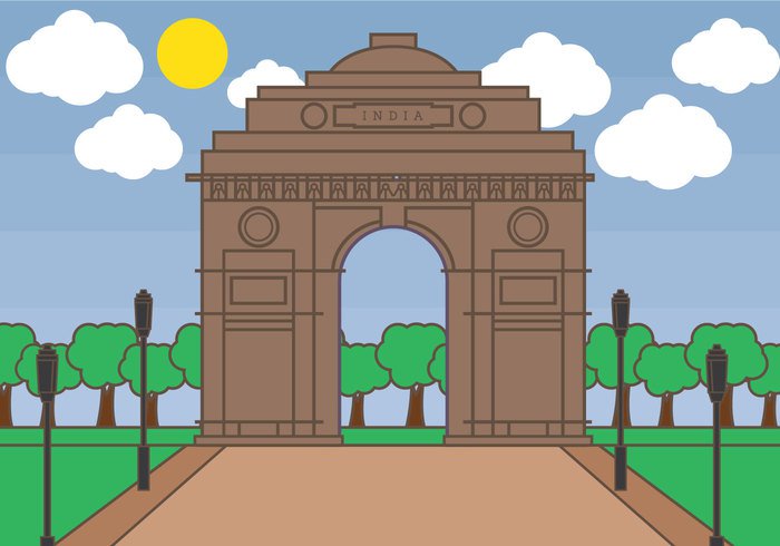 India Gate, New Delhi India Poster, Travel Art Prints & Posters – A Cozy  Mess