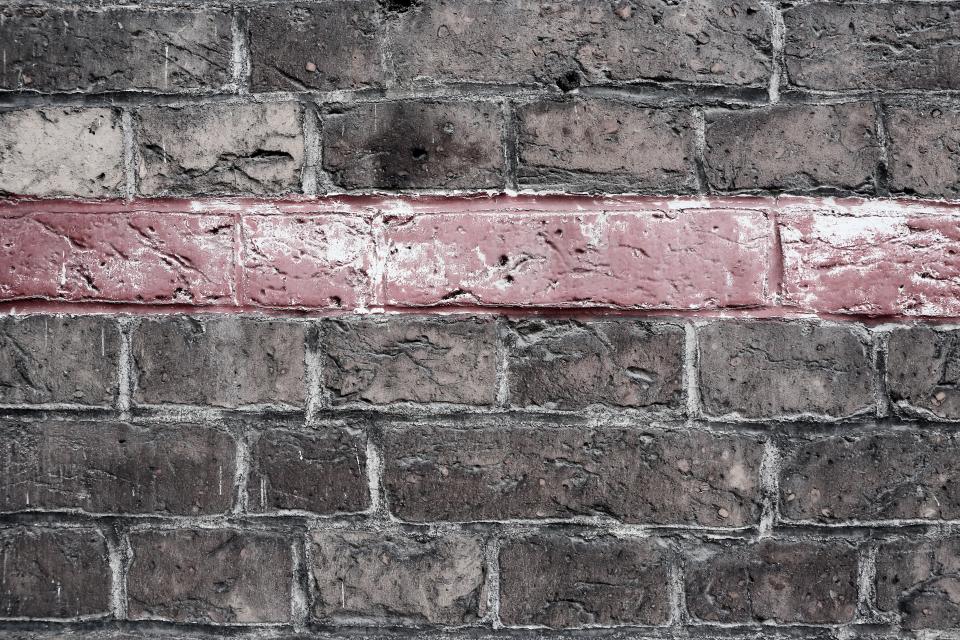 wall red pattern line bricks 