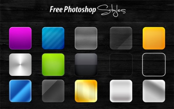 button photoshop layer styles download