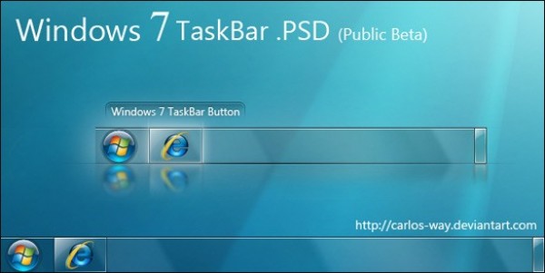 classic shell taskbar texture