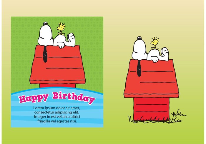 Download Snoopy Card Vectors - WeLoveSoLo