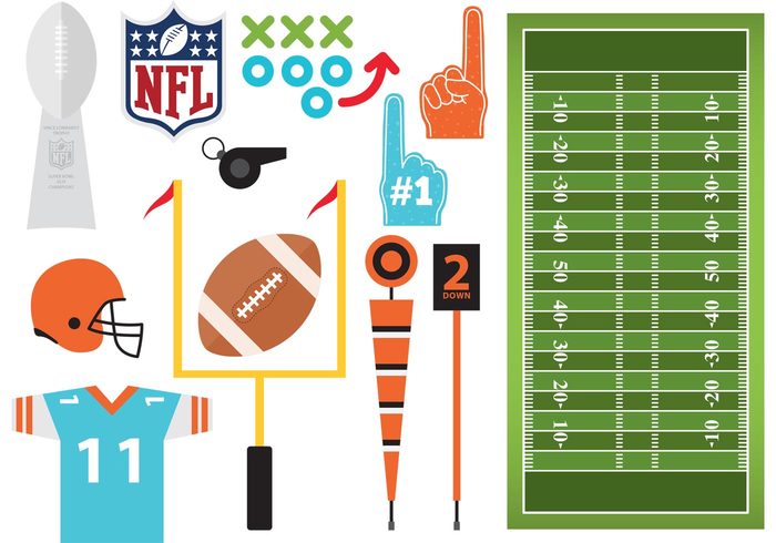 Whistle uniform Touchdown team strategy stadium sport safety referee protection post player play league jersey helmet goal game football flag field equipment competition Championship ball american #1 foam finger 