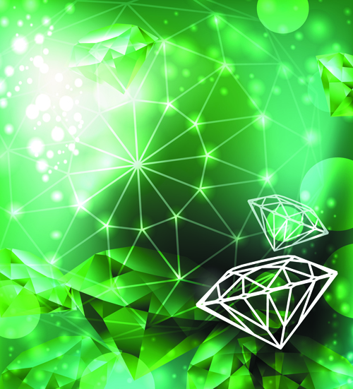 green diamond Backgrounds background 