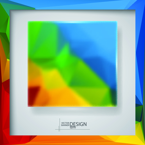 polygonal glass blurs Backgrounds 