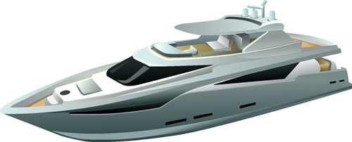 yacht realistic model 