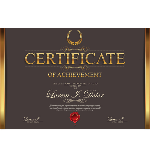 modern certificate template word free download