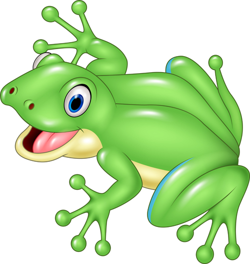 Download Cute cartoon frog vector - WeLoveSoLo