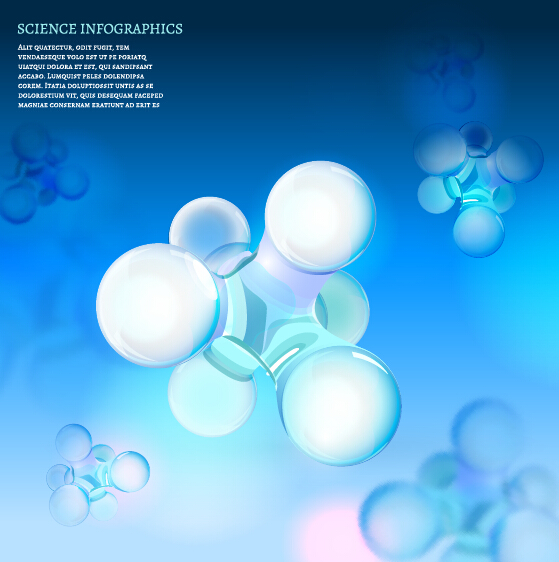 Modern science infographics vector set 04 - WeLoveSoLo