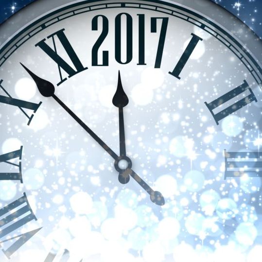 year spheres new clock 2017 