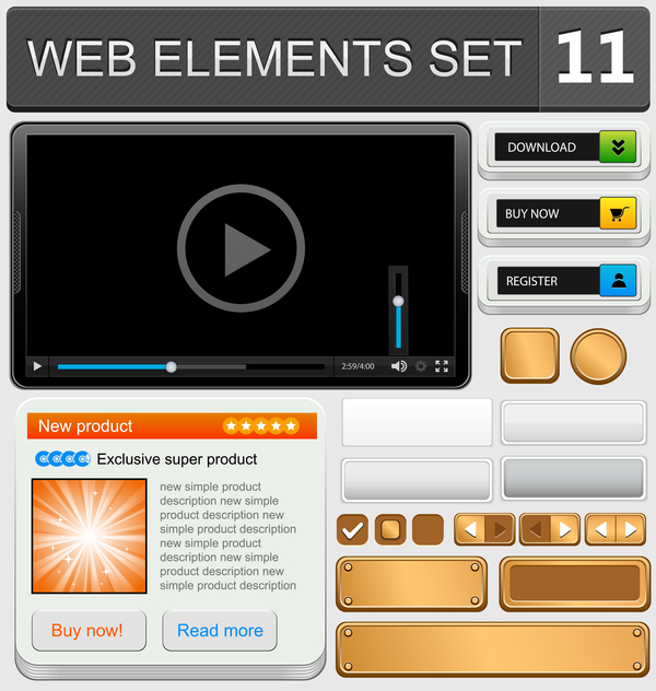 web elements button 
