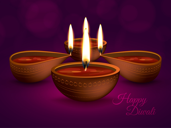 holiday diya Diwali burning 